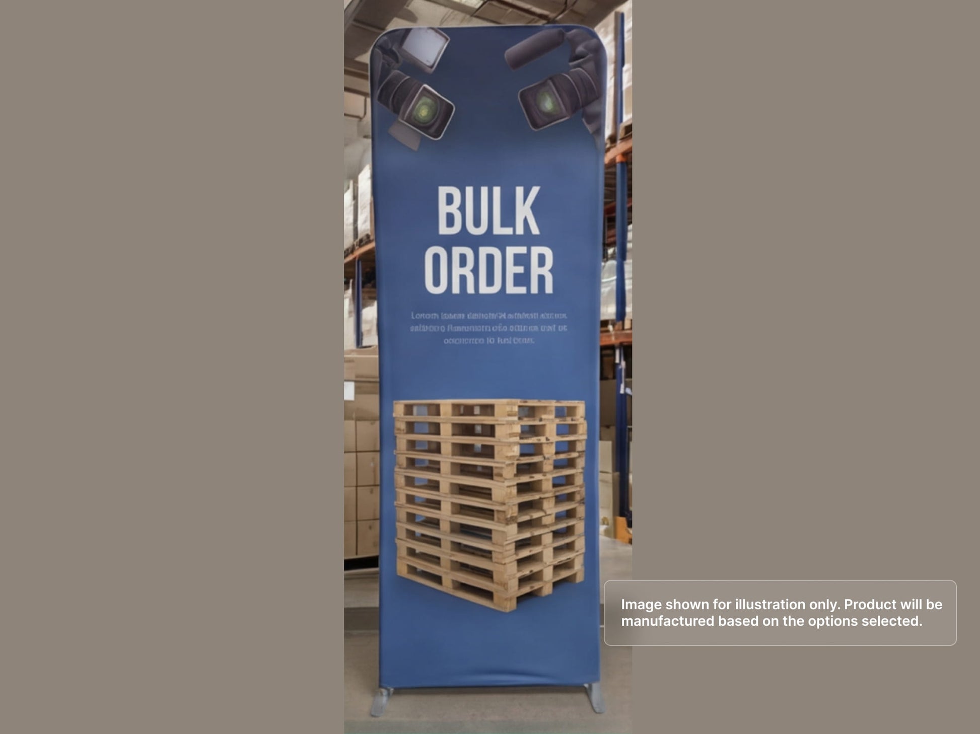Custom Extend Tension Fabric Stand for Bulk Order