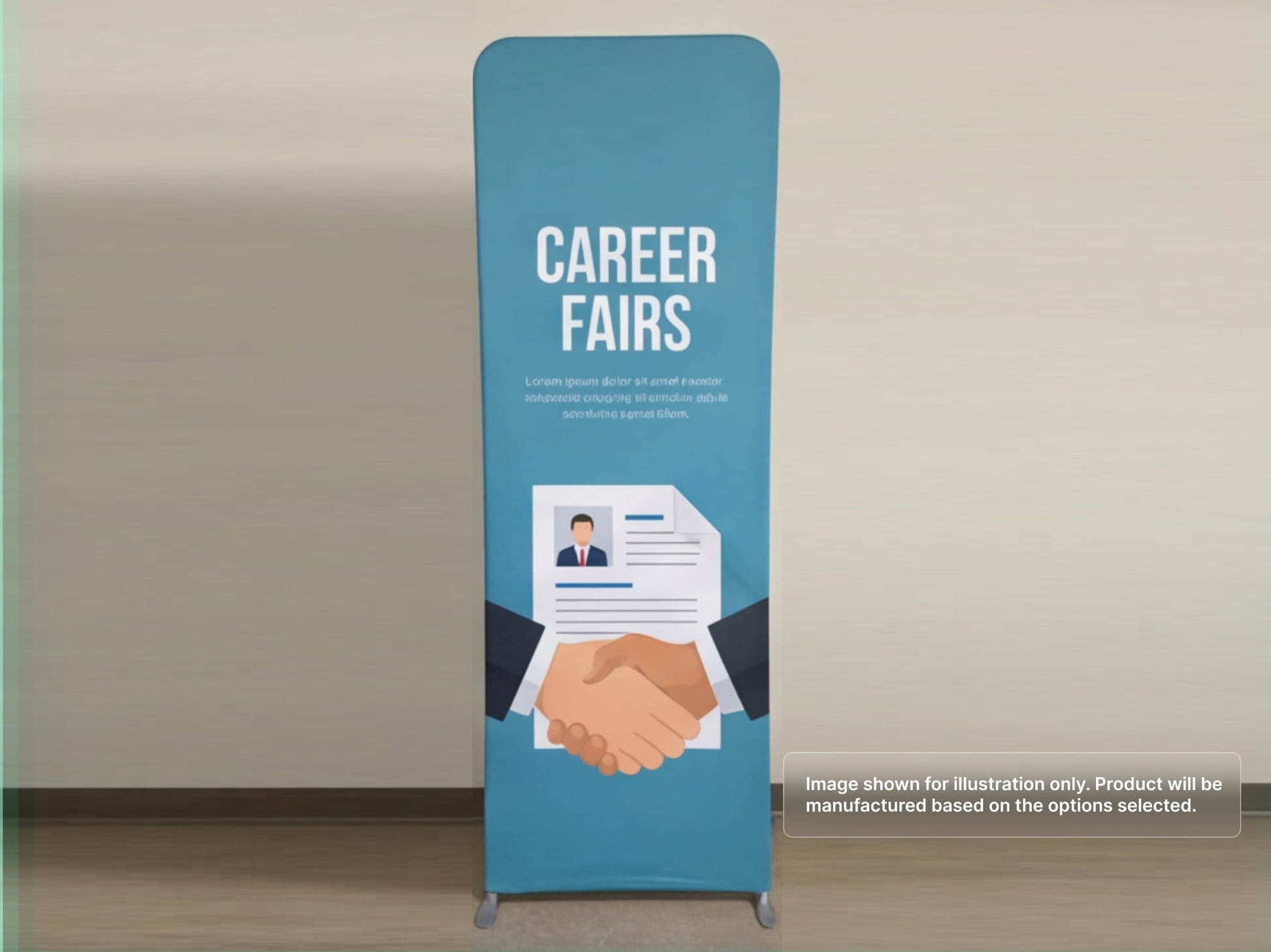 Custom Extend Tension Fabric Stand for Career Fairs