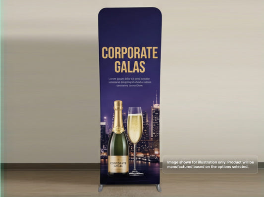 Custom Extend Tension Fabric Stand for Corporate Galas