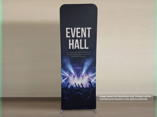 Custom Extend Tension Fabric Stand for Event Hall