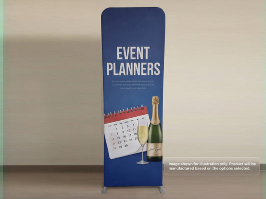 Custom Extend Tension Fabric Stand for Event Planners