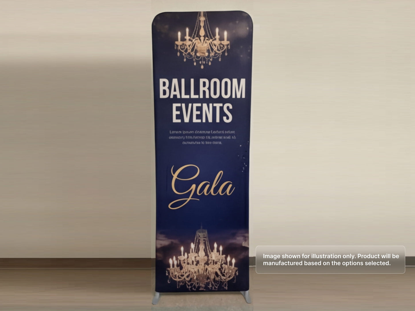 Custom Extend Tension Fabric Stand for Hotel Ballroom