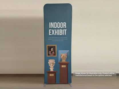Custom Extend Tension Fabric Stand for Indoor Exhibit