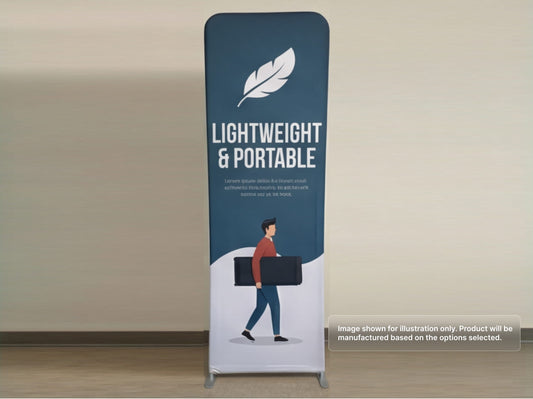 Custom Extend Tension Fabric Stand for Lightweight