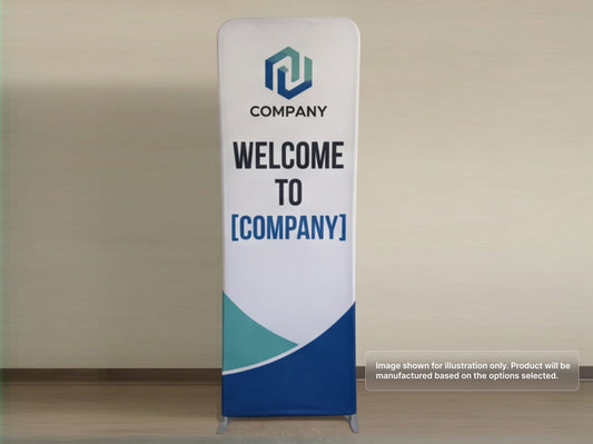 Custom Extend Tension Fabric Stand for Office Lobby