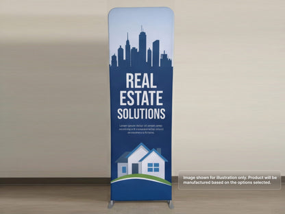 Custom Extend Tension Fabric Stand for Real Estate