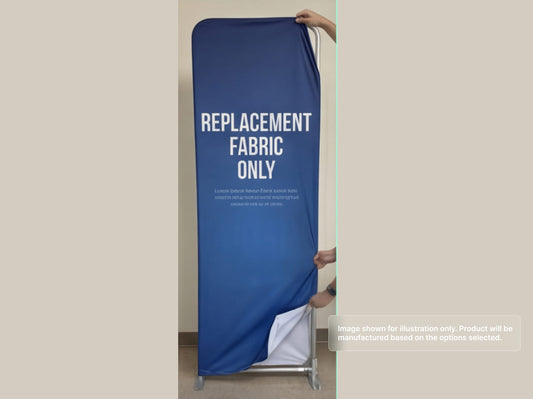 Custom Extend Tension Fabric Stand for Replacement Fabric Only