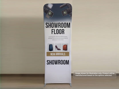 Custom Extend Tension Fabric Stand for Showroom Floor