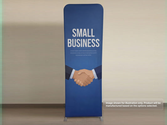 Custom Extend Tension Fabric Stand for Small Businesses