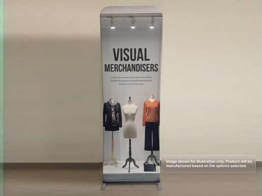 Custom Extend Tension Fabric Stand for Visual Merchandisers