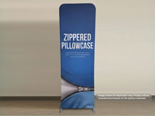 Custom Extend Tension Fabric Stand for Zippered Pillowcase