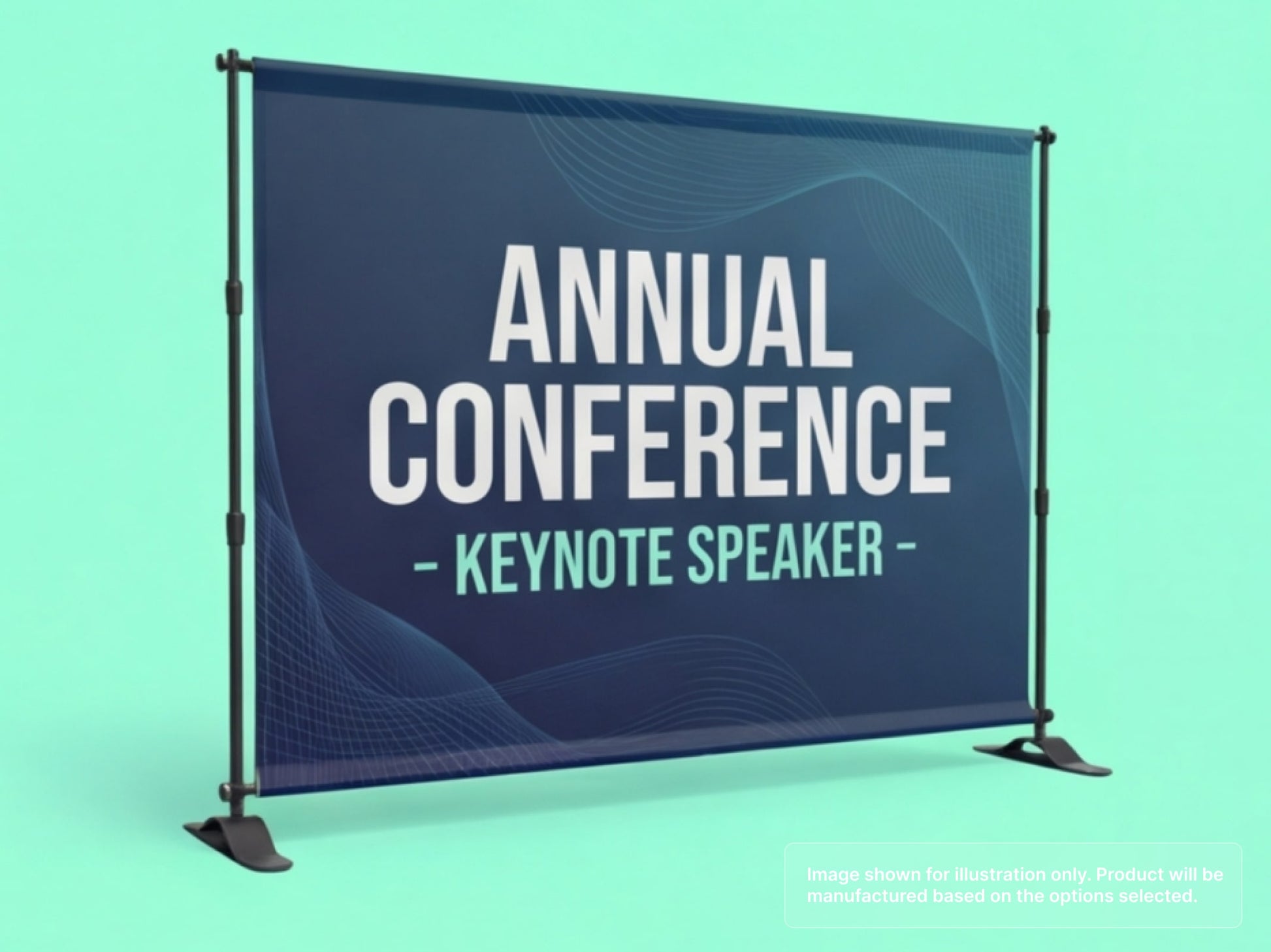 Custom Fabric Banner for 8x10