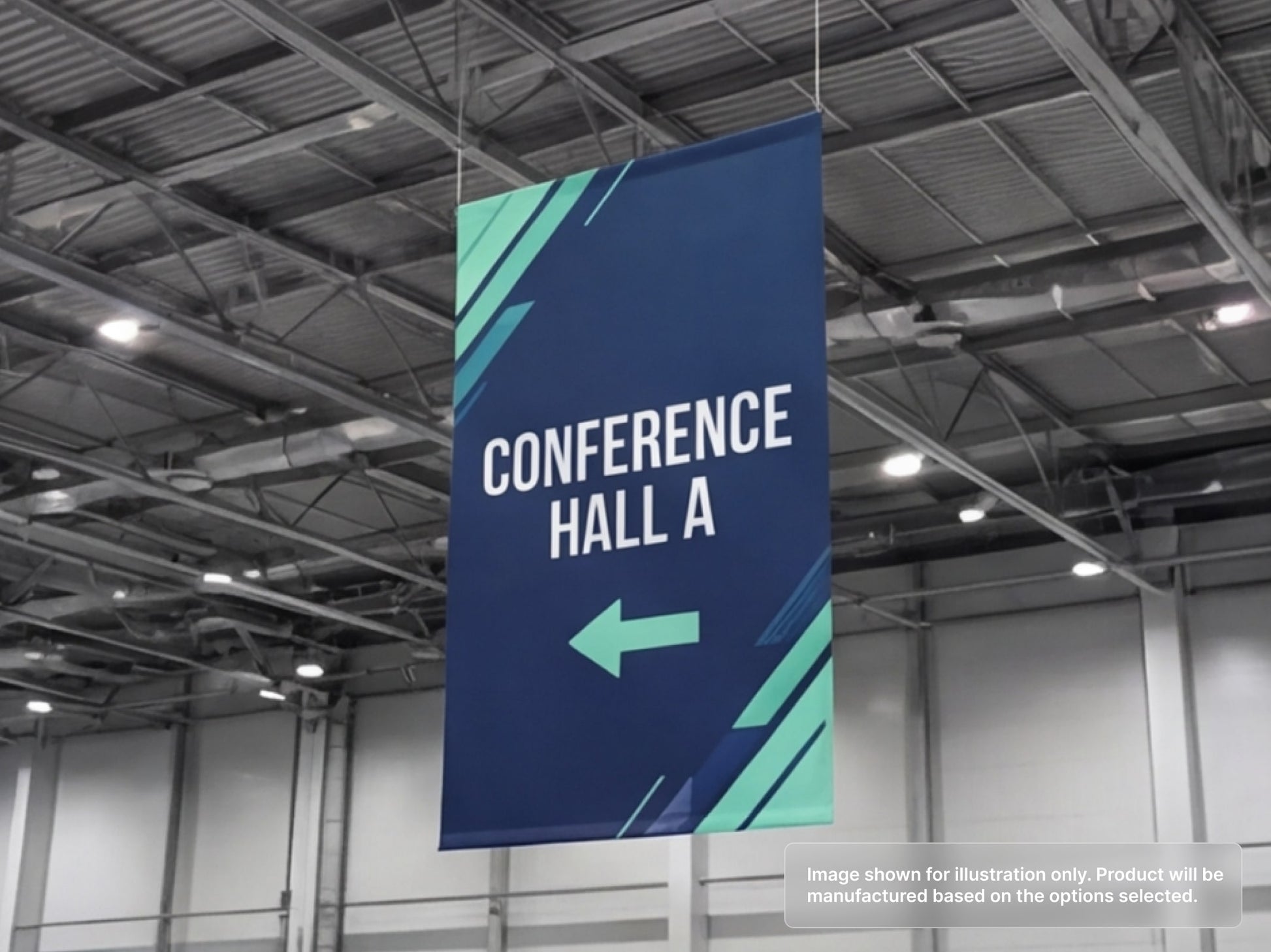 Custom Fabric Banner for Ceiling Hanging Banner