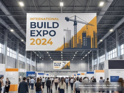 Custom Fabric Banner for Convention Center