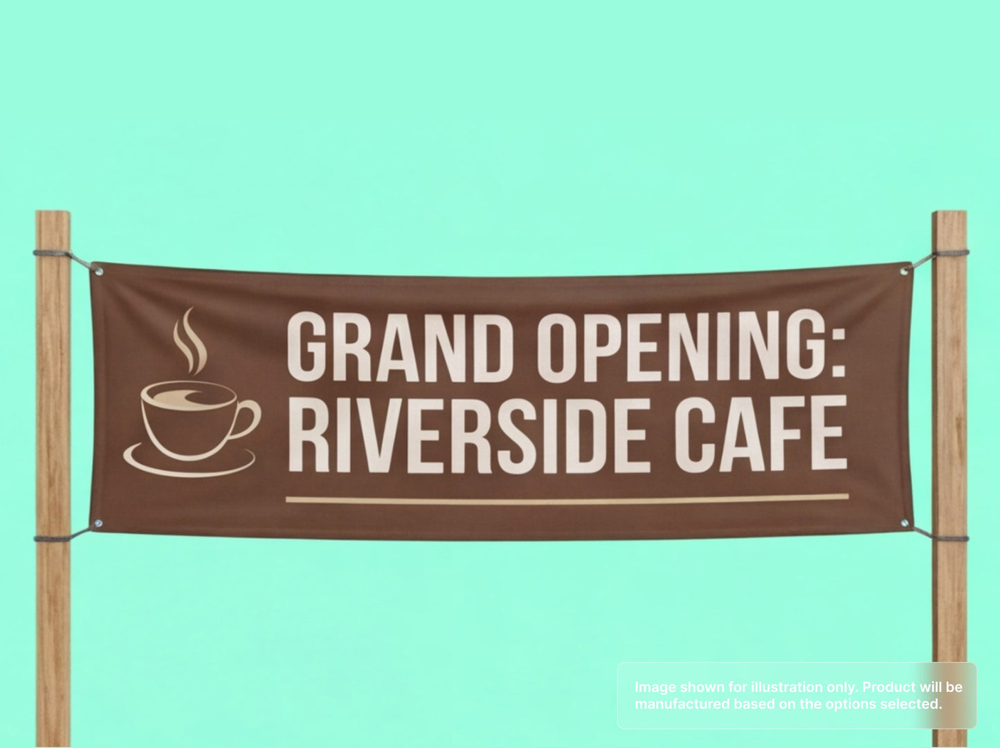 Custom Fabric Banner for Horizontal