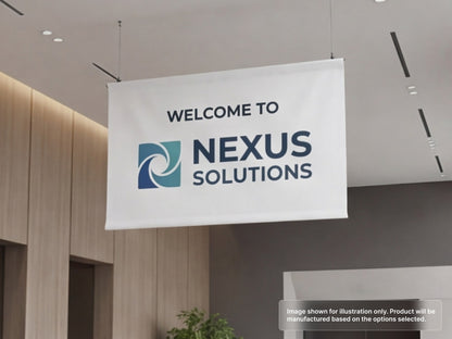 Custom Fabric Banner for Indoor
