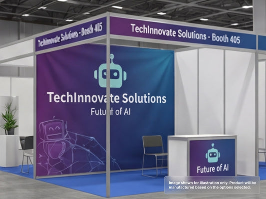 Custom Fabric Banner for Trade Shows