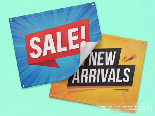 Custom Fabric Banner with Double-Sided print