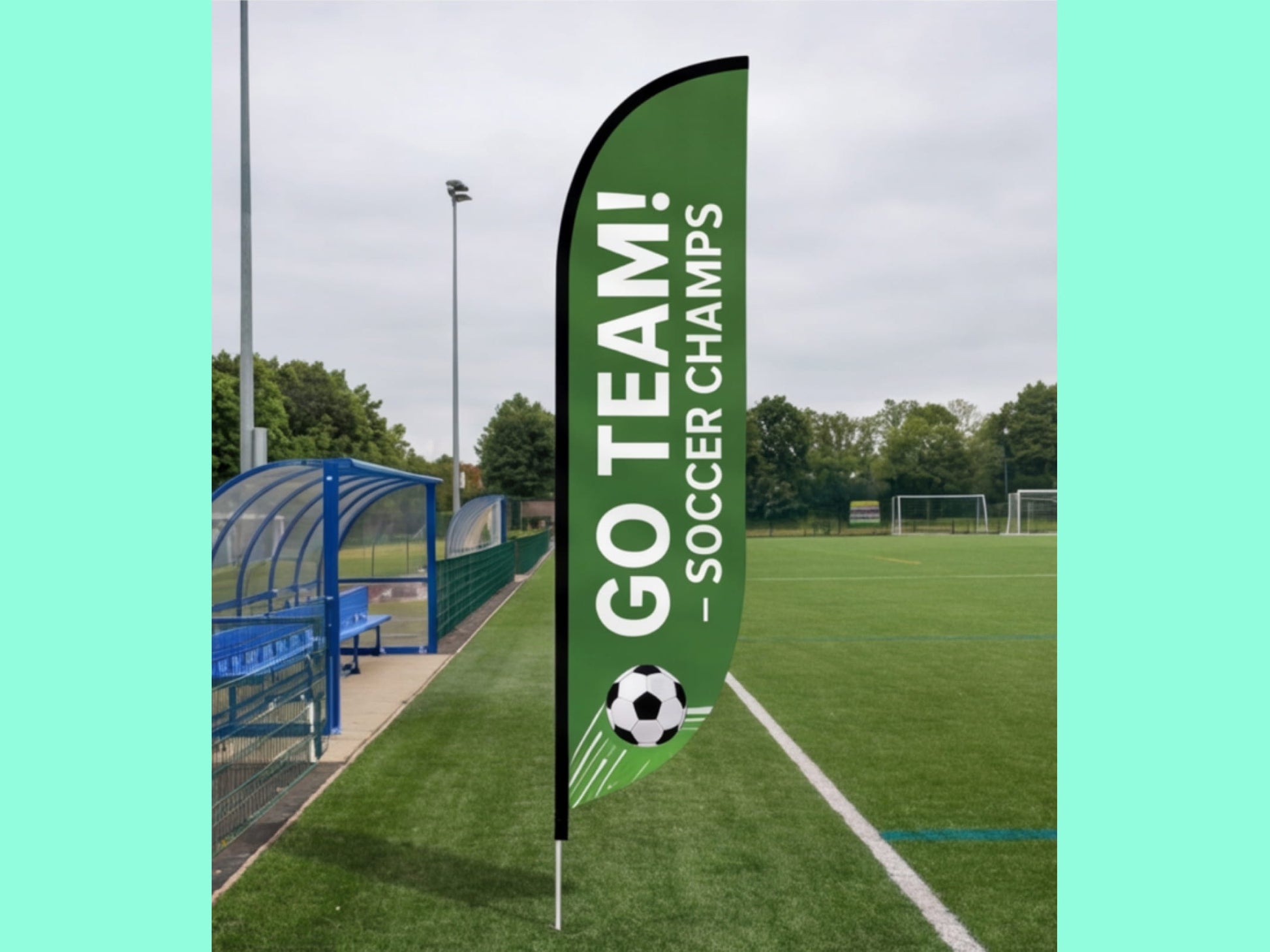 Custom Feather Flag for Sports Teams