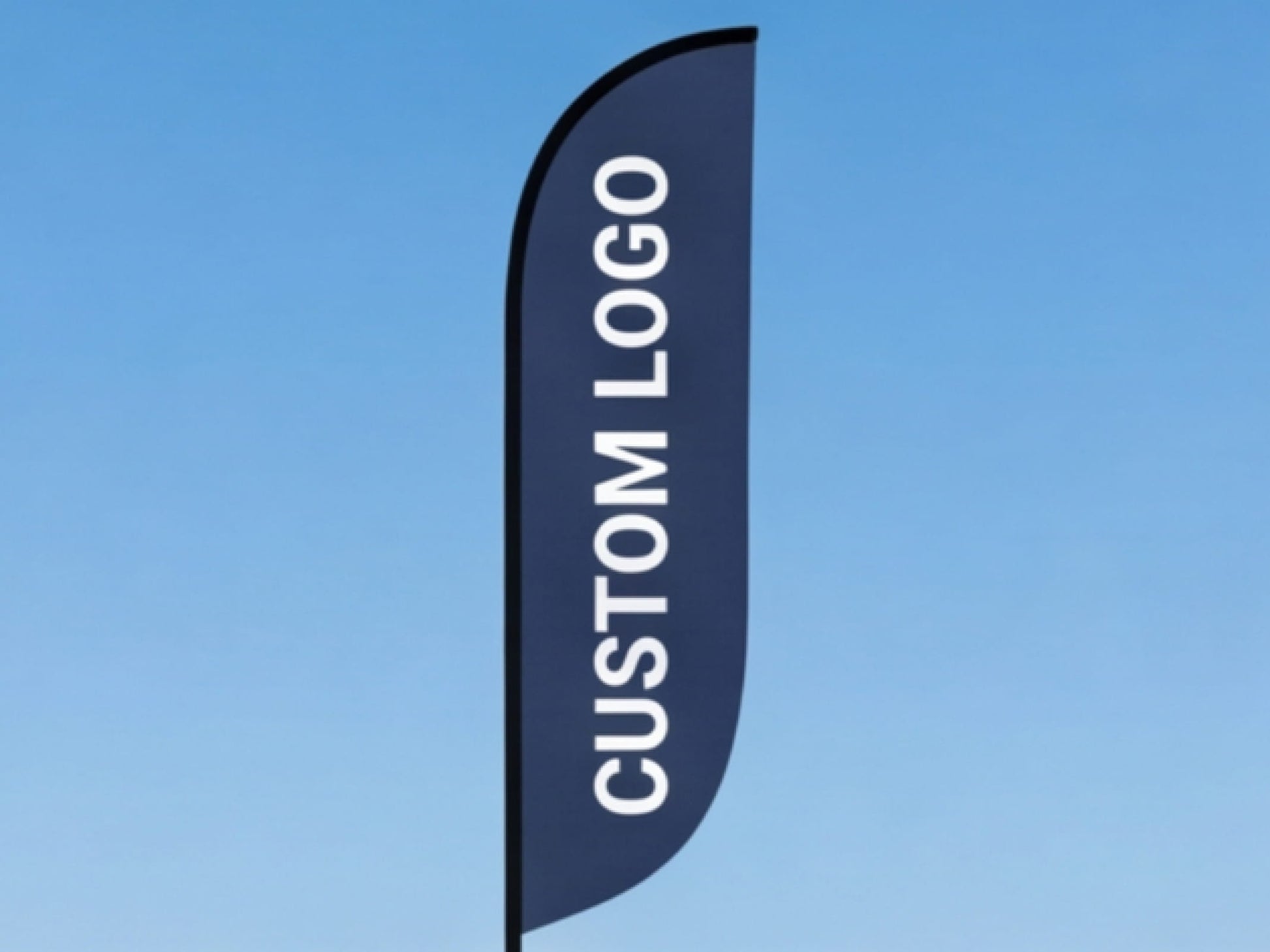 Custom Logo Custom Feather Flag
