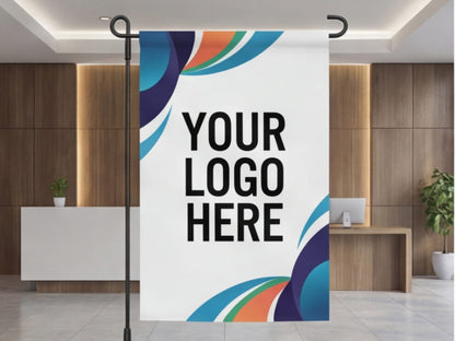 Custom Rectangle Flag for Custom Logo