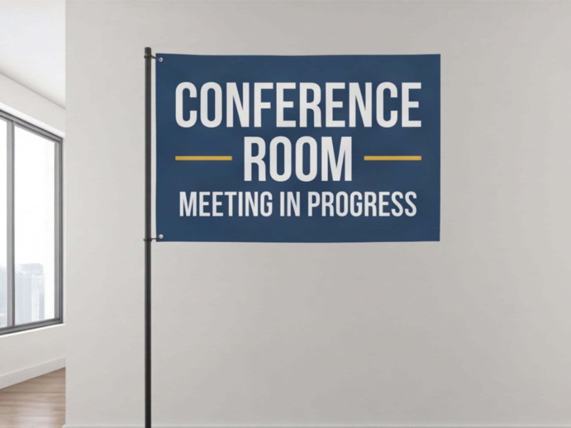 Custom Rectangle Flag for Indoor