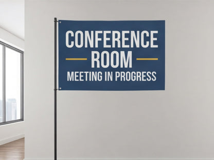 Custom Rectangle Flag for Indoor