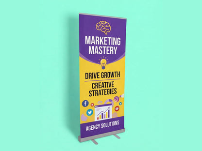 Custom Retractable Banner for Marketing Agencies