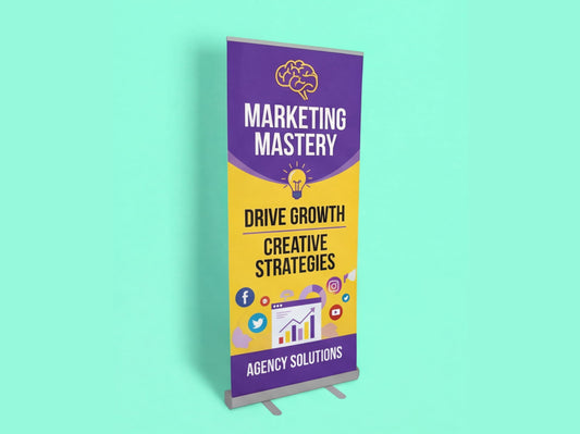 Custom Retractable Banner for Marketing Agencies
