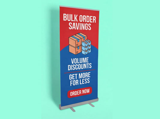 Custom Roll up Banner for Bulk Order