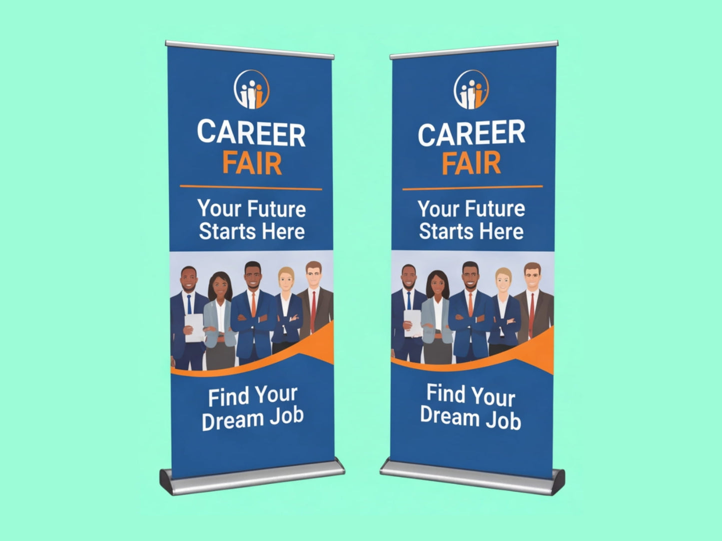 Custom Roll up Banner for Career Fairs