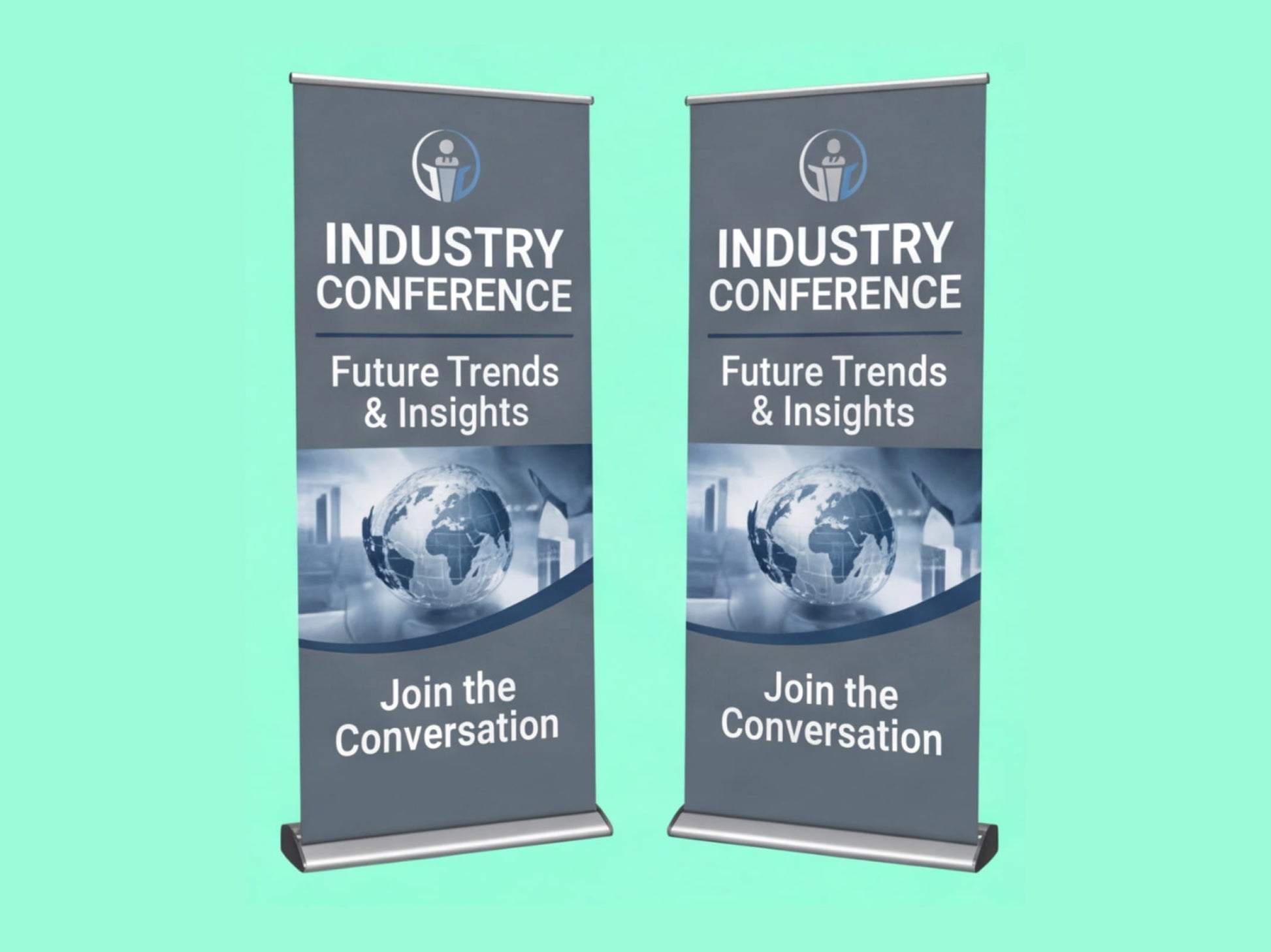 Custom Roll up Banner for Industry Conferences
