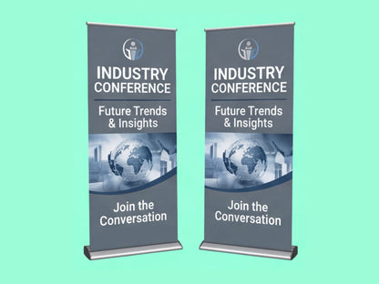 Custom Roll up Banner for Industry Conferences