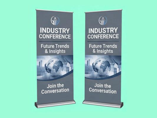 Custom Roll up Banner for Industry Conferences