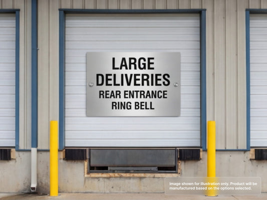Custom Size Custom Aluminum Signs