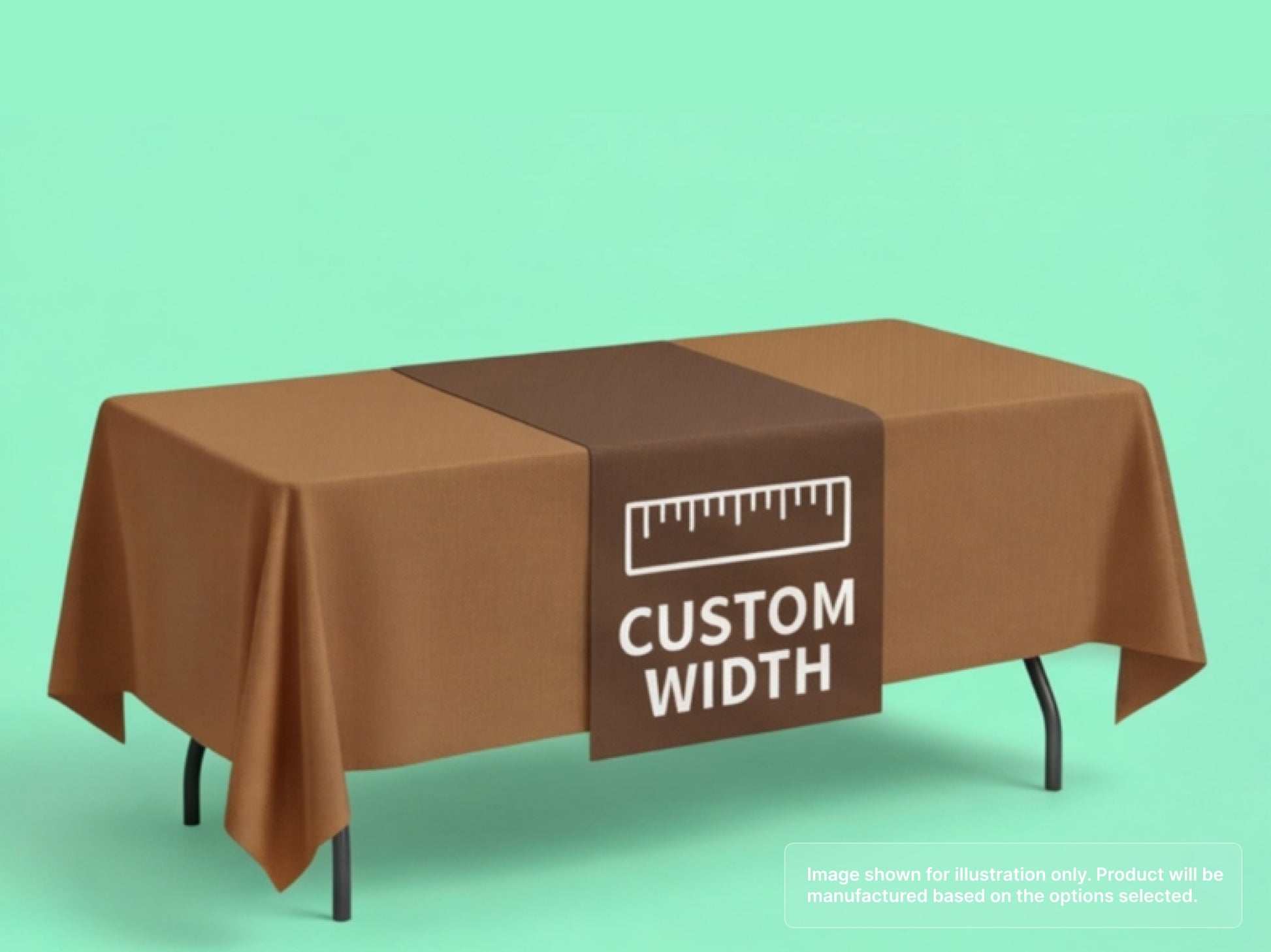 Custom Table Runner for Custom Width for events