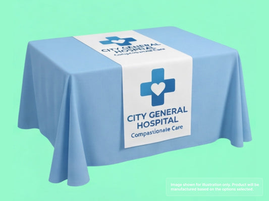 Custom Table Runner for Healthcare & Medical
