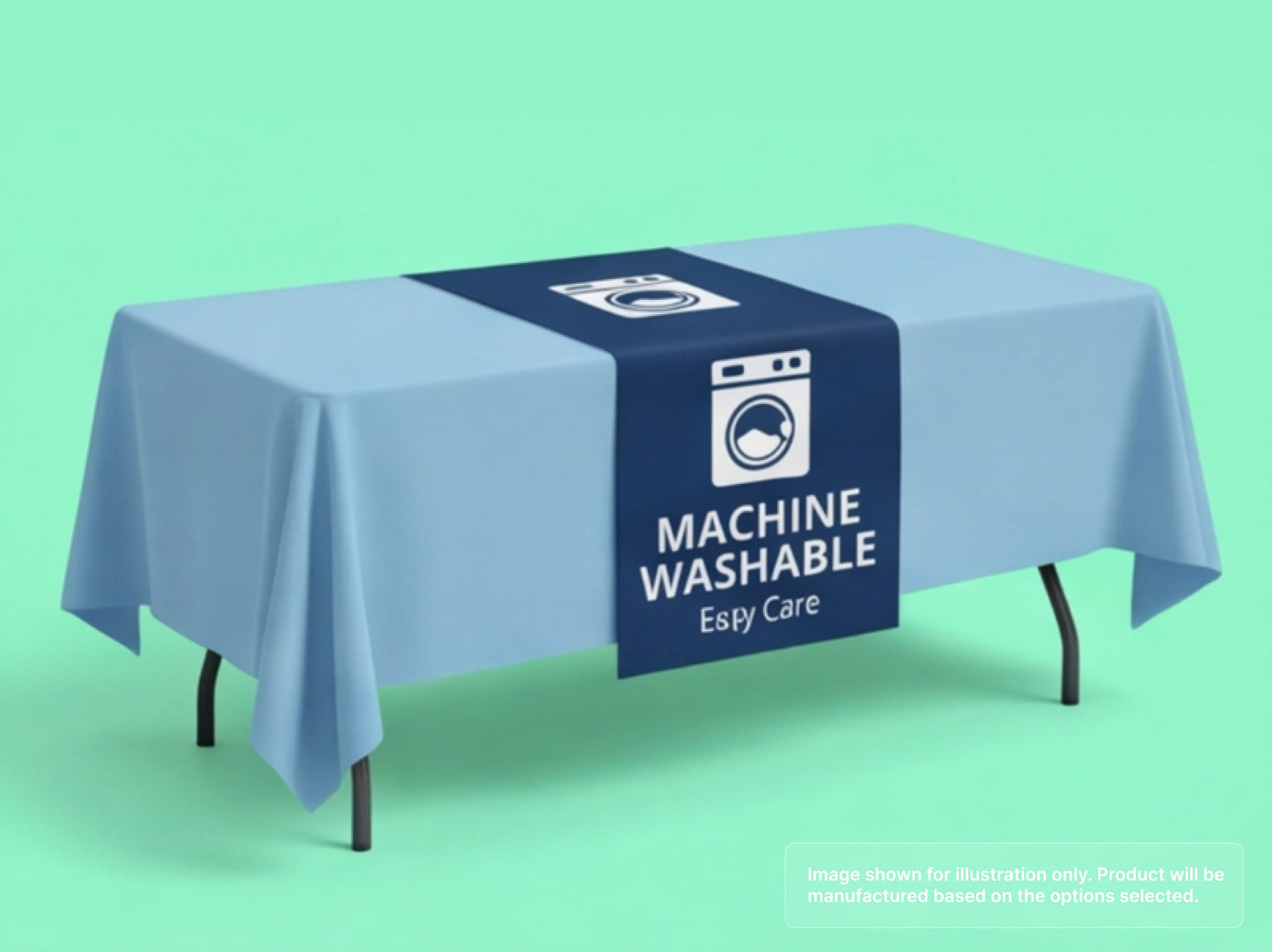 Custom Table Runner for Machine Washable