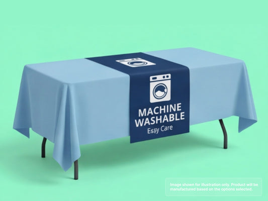 Custom Table Runner for Machine Washable