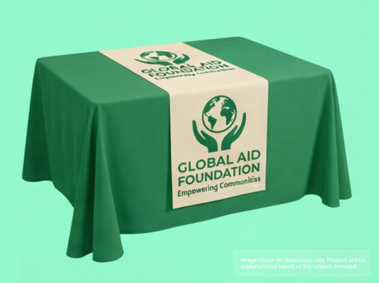 Custom Table Runner for Non-Profit Organizations