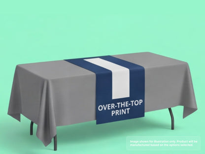 Custom Table Runner for Over-the-Top Print