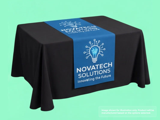 Custom Table Runner for Tech Startups