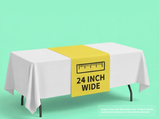 Custom Table Runner of 24" Wide