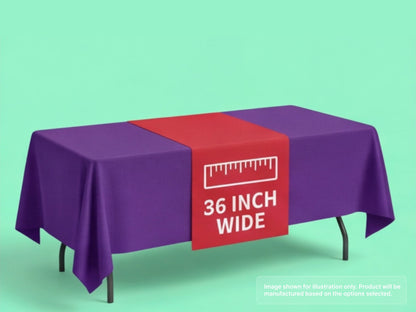 Custom Table Runner of 36" Wide