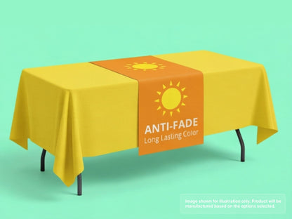 Custom Table Runner with Anti-Fade