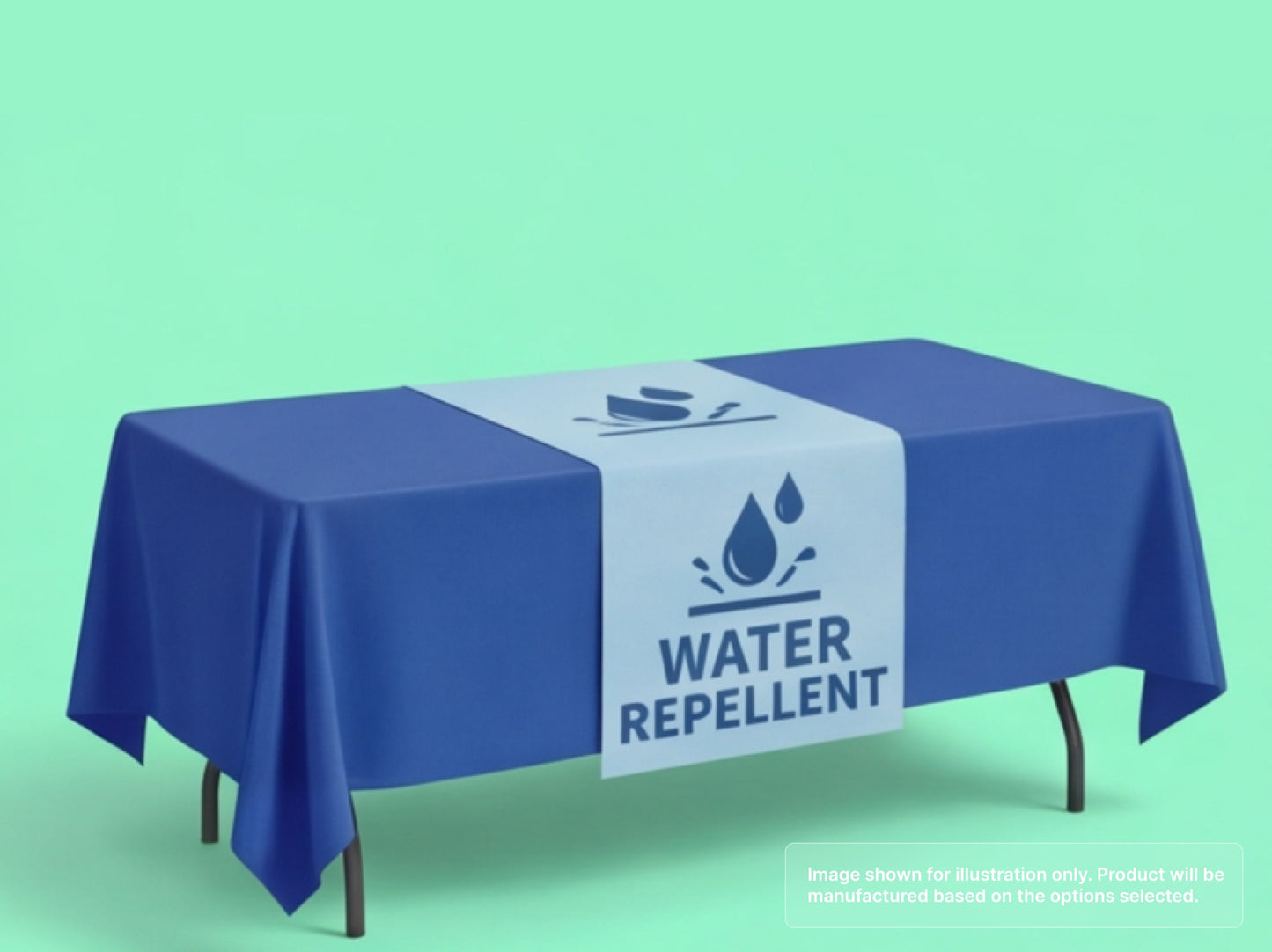 Custom Table Runner with Water Repellent