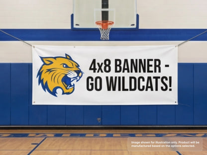 Custom Vinyl Banner for 4x8