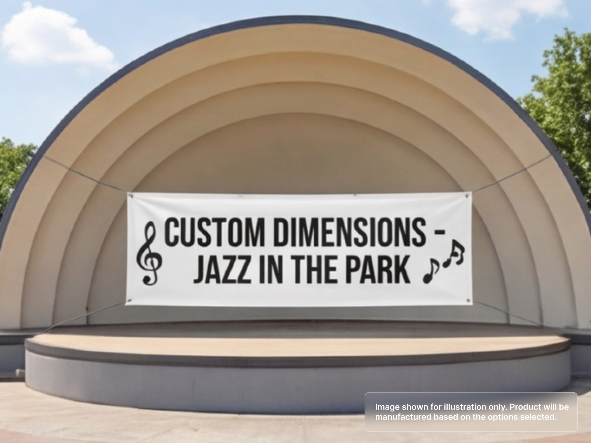 Custom Vinyl Banner for Custom Dimensions
