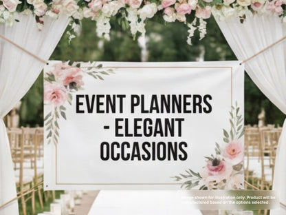 Custom Vinyl Banner for Event Planners