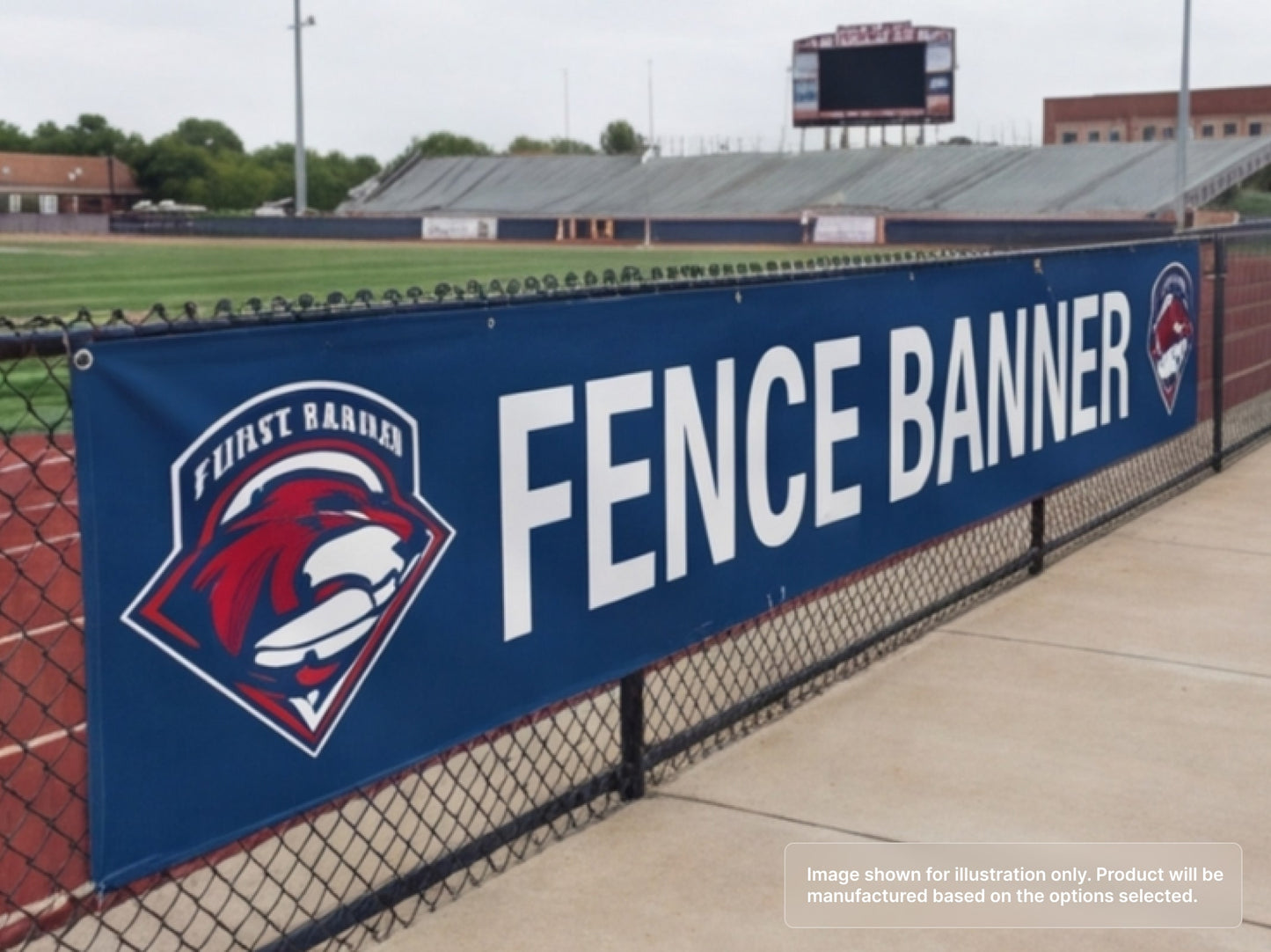 Custom Vinyl Banner for Fence Banner